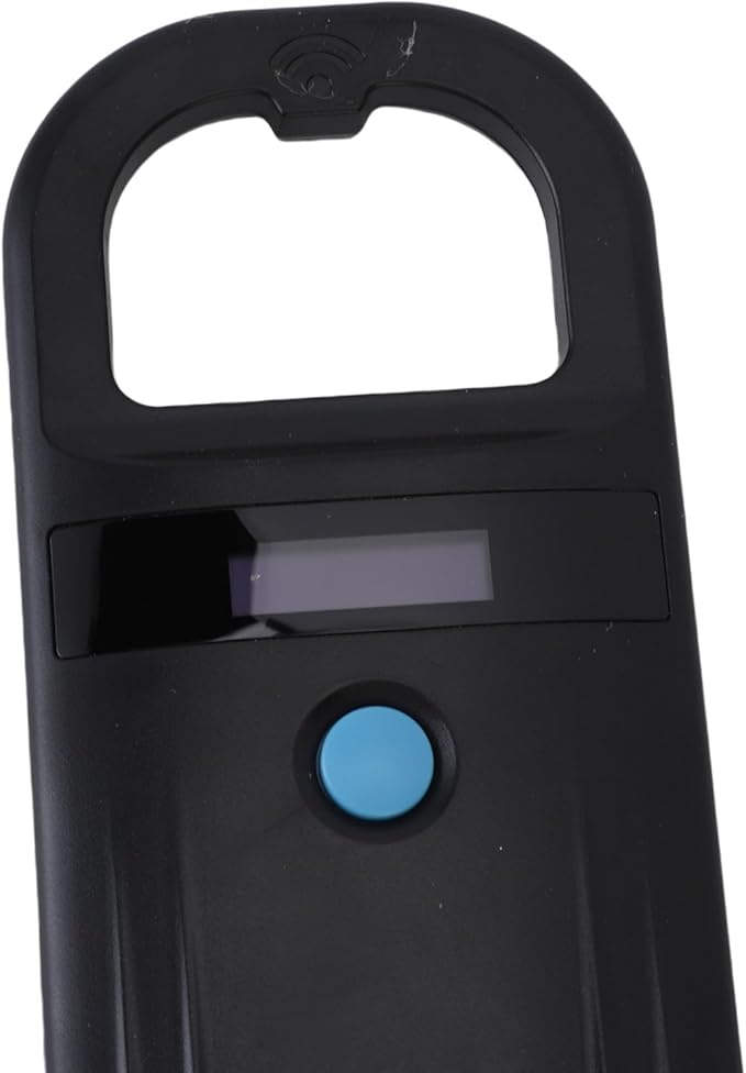 Pssopp Handheld Microchip Scanner, Rechargeable Animal Chip Reader Pet Microchip Scanner with 1000 Records Storage for EMID FDX B ISO11784 85 Pets Cats Dogs Hamsters (Style 2)