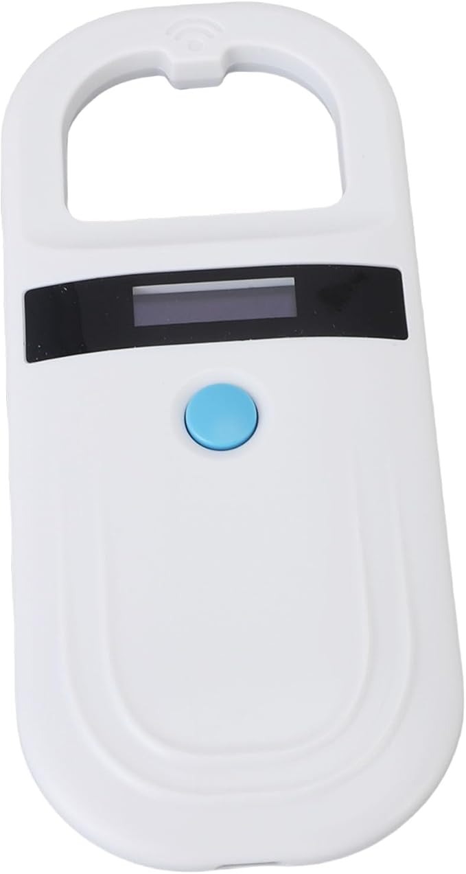 Handheld Microchip Scanner for Pets, Rechargeable Bluetooth Animal Chip Reader with 1000 Record Storage, Supports EMID & FDXB, High Brightness OLED Display (Style 1)
