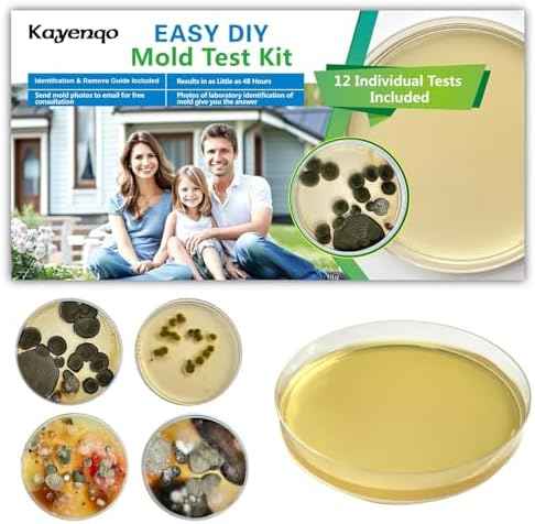 Mold Test Kit for Home - 12 Simple Detection Tests,Test HVAC System,Home Surfaces,& Indoor Air Quality Testing Kits,DIY Mold Detector at Home,Includes Detailed Mold Identification Guide,air Tester