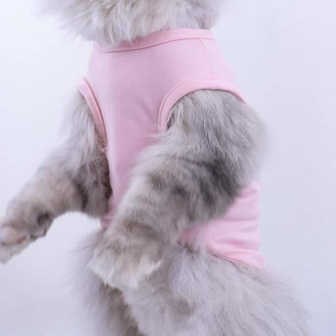 Custom Dog Birthday Shirt,Personalized Pet Apparel Print with Name Age Number,Pet Birthday Outfit,Lightweight Breathable Cotton Vest for Small Medium Large Dogs Cat (Grey, Medium)