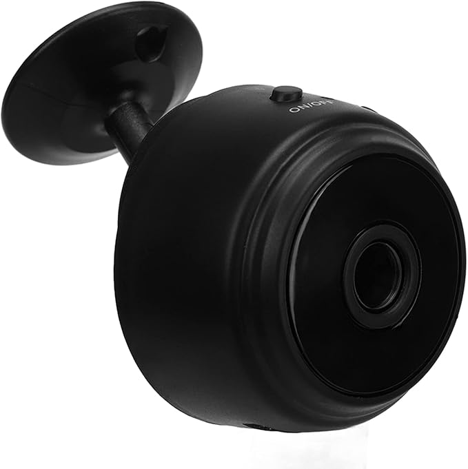ciciglow A9 Camera Indoor, 1080P Magnetic Pet Dog Camera Baby Camera Mini Camera Security Camera (Black)