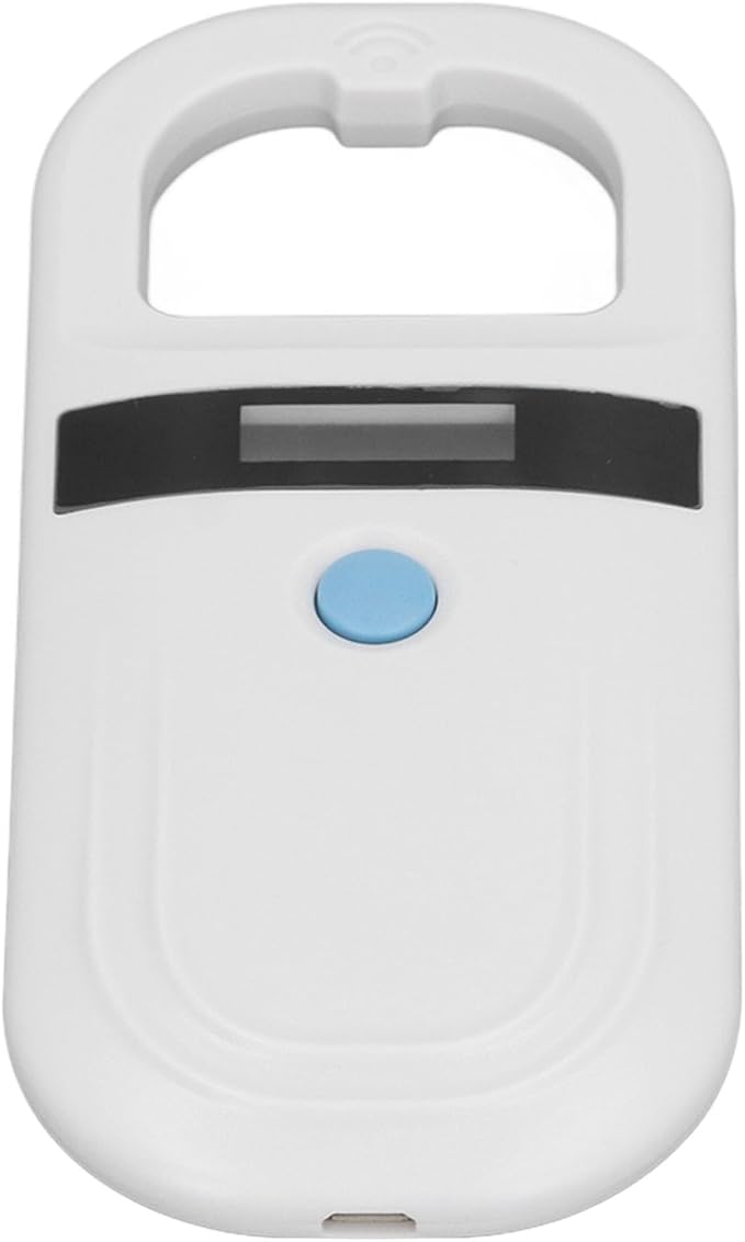 Pet Microchip Reader Rechargeable USB with OLED Display 134.2KHz ISO11784/85 FDX-B 15cm Read Distance ABS Material