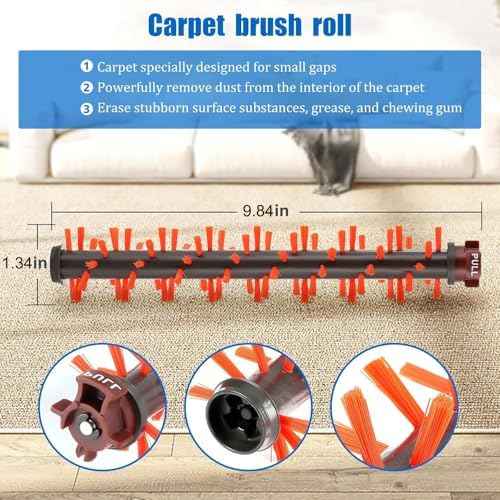 Filter Brush Replacement for Bissell CrossWave Vacuum cleaner 3888A 2306A