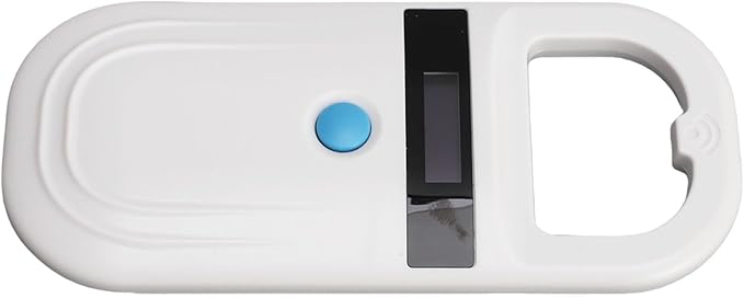 Microchip Scanner, Portable Handheld Pet Microchip Scanner with 800mAh Rechargeable Battery and 1000 Data Storage, Reader with Wireless Technology for Dogs, Cats, and (Style 1)