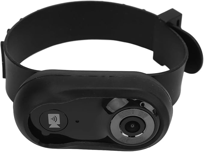 Hd 1080p Mini Pet Collar Camera with 8g Memory Card - Action Camera for Cats & Dogs, Ideal for Outdoor and Indoor Recording Black