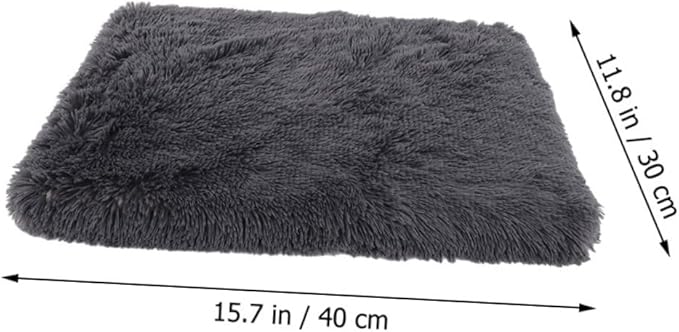 Toyvian Deep Dog Bed for Puppies and Cats Warm Sofa Cushion Cozy Sleeping Mat for Chihuahuas Pomeranians and Breeds Household Pet Nest