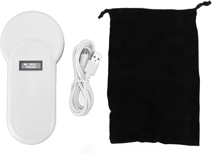 Sonew Pet Microchip Reader Portable Animal Chip Scanner Low Frequency USB Reader for Efficient Pet Information Management