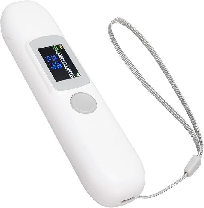 SUNGOOYUE Microchip Scanner, ABS Pet Microchip Tag Reader with 1.14 Inch Color Screen for Animal Management