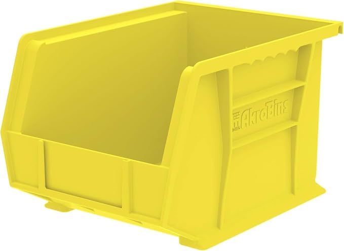Akro-Mils 30239 AkroBins Plastic Storage Bins, Space-Saving Stackable Bins