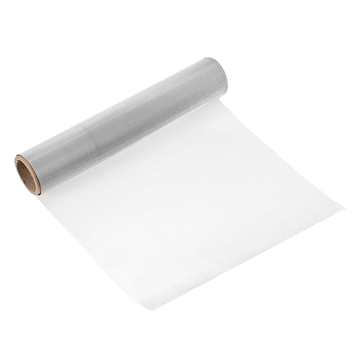 uxcell 100 Mesh 39" x 10" Woven Wire Mesh, 316 Stainless Steel Air Vent Filter