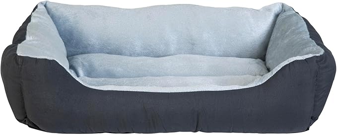 Petmate Cuddler Small Dog Bed, 20 x 15in, for Small & Medium Breeds
