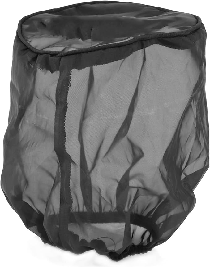 Plplaaoo Universal Air Filter Protective Cover – Black Dustproof Air Intake