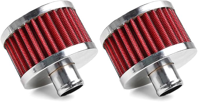 MUGE RACING 23mm Car Air Filter Universal Cold Air Intake Filter High Flow Vent