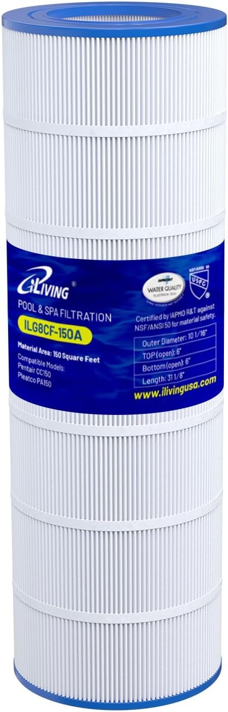 iLiving ILG8CF150A Premium Pool & Spa Filter Cartridge