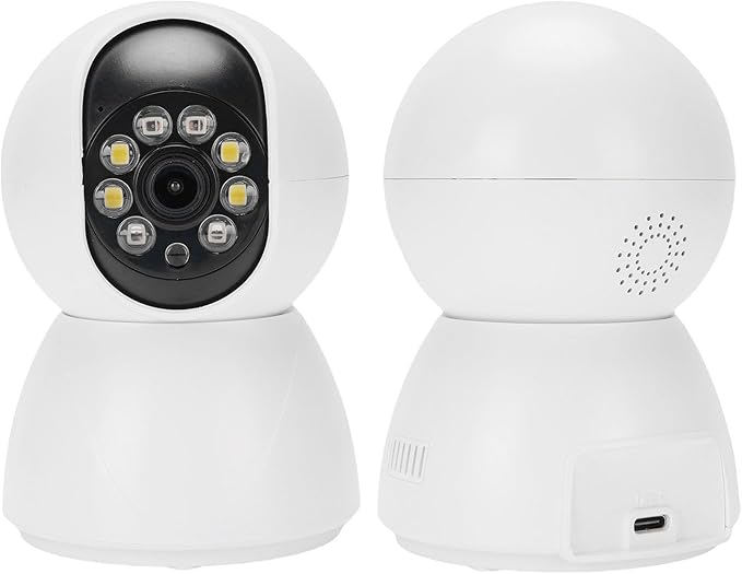 Pet Camera,2K 3MP HD Pet Monitor with Phone App,360° Panoramic Vision,Motion Detection,Night Vision Dog Camera for Home Indoor Security