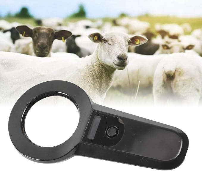 FILFEEL Pet Microchip Scanner Rechargeable Handheld ID Reader for Dogs and Cats