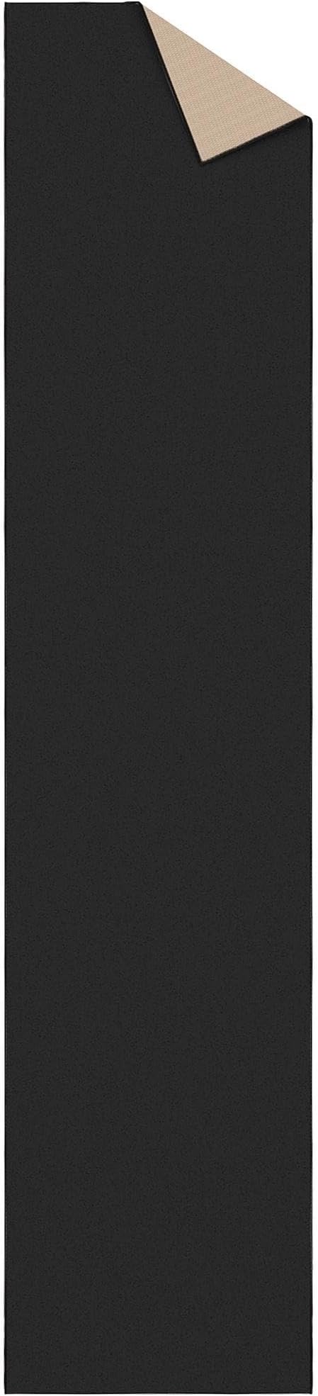 Ottomanson Hallway Runner Rug 2'7" x 12' Non Slip Solid Area Rugs Easy to Clean