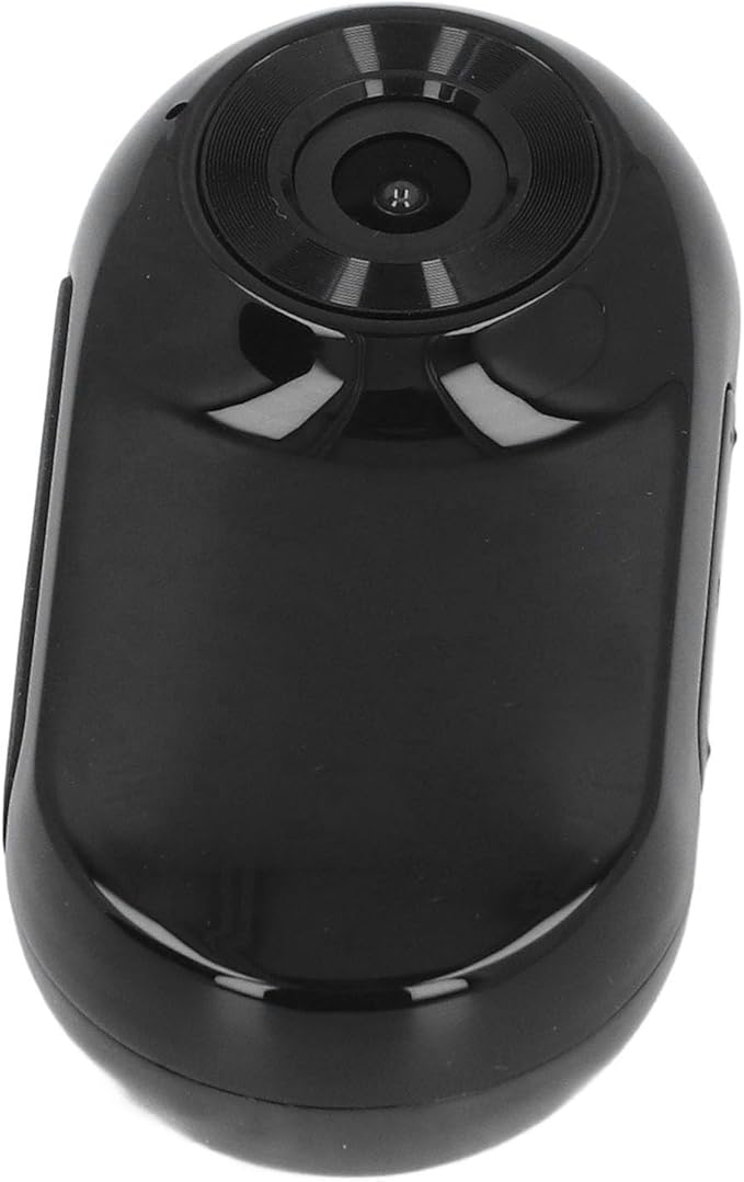 Cat Video Camera,Pet Collar Camera 120 Deg Lens OTG Connection Video Recording Adjustable Magnetic Cat Sport Camera for Outdoor 1920x1080P (Black)