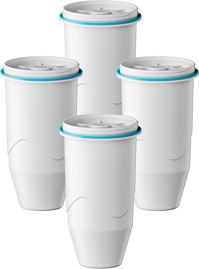 Compatible with Zero Pitchers and Dispenser, 0 TDS Premium Filtration, Fit