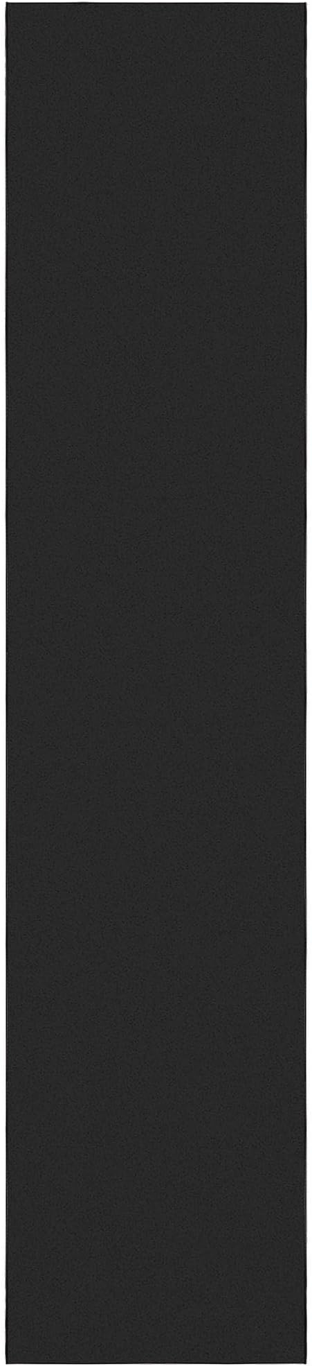 Ottomanson Hallway Runner Rug 2'7" x 12' Non Slip Solid Area Rugs Easy to Clean