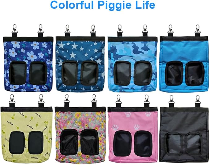 Guinea Pig Hay Feeder, Hanging Rabbit Hay Feeder Bag for Guinea Pigs Bunnies Chinchillas. Greencherries