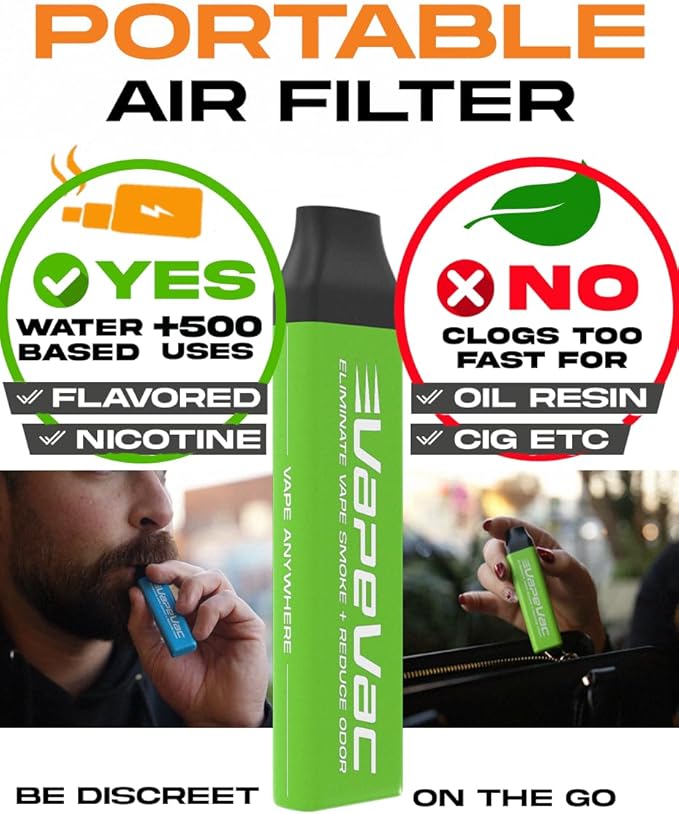 VapeVac – Pocket-Sized Personal Air Filter