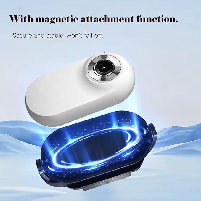 Dog Camera Collar, HD 1080P with Video Record Wireless Mini Sport Cam,Small Action Cameras,Body Camera for Pet Supplies/No WiFi, Indoor/Outdoor/with 32GB High-Speed Memory Card