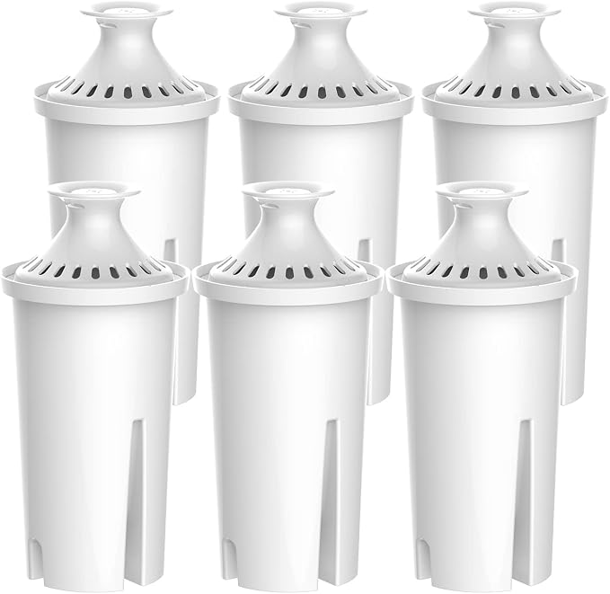 Waterdrop Replacement for Brita® Filters, Dispensers, NSF Certified Pitcher