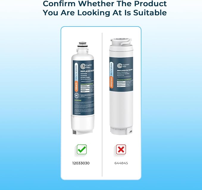 Crystala Filters BORPLFTR50 Replacement