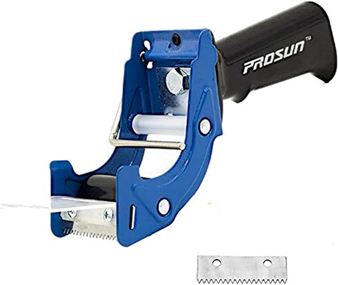 Fast Reload 2 Inch Tape Gun Dispenser Packing Packaging Sealing Cutter Blue