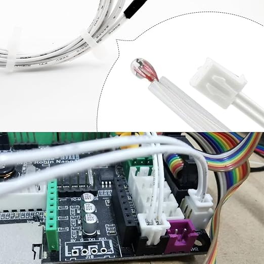 5Pcs Ender 3 Pro Thermistor Upgrade, Ender 5 Thermistor, 3D Printer ohm NTC