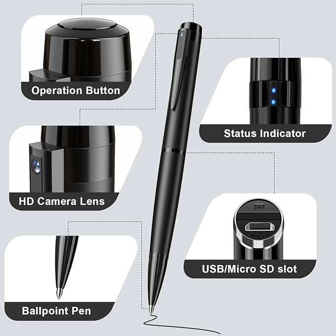 1080P Mini Camera for Home 64GB Security Camera Indoor Camera with Motion Detection Night Vision