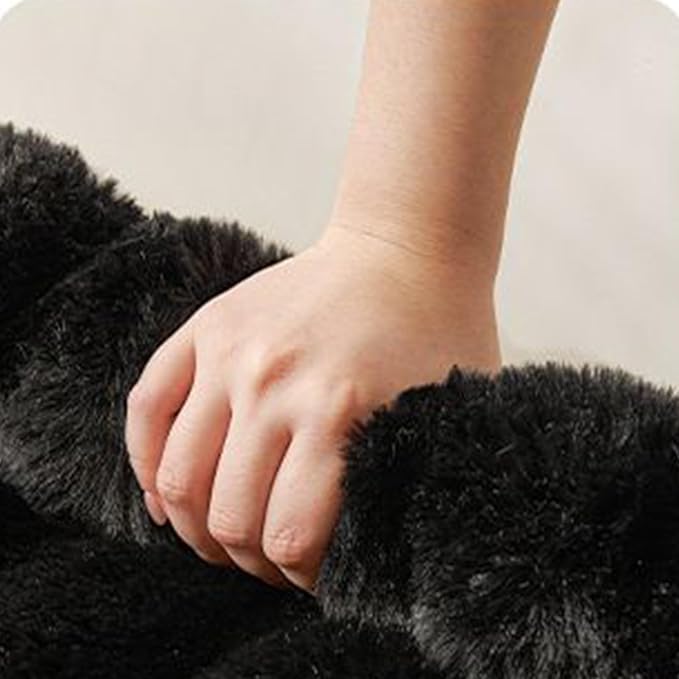Dog Bed for Couch - Raised Edge Furniture Protector with Soft Plush Material, Calming Dog Bed for Home Kitchen Living Room Nursery Apartment Daily Rest, Comfortable Design