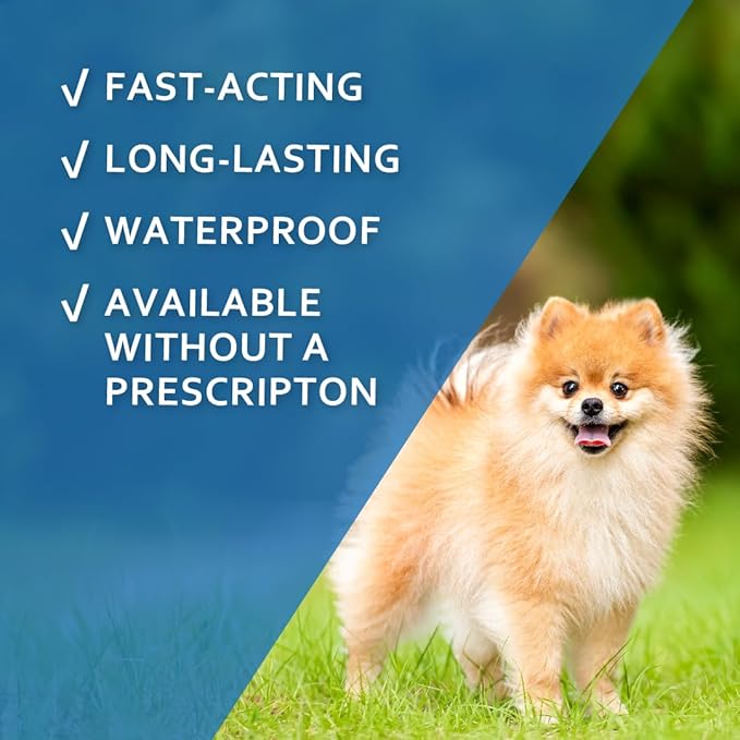 Sentry Fiproguard for Dogs, Flea and Tick Prevention for Dogs (89-132 Pounds), Includes 3 Month Supply of Topical Flea Treatments
