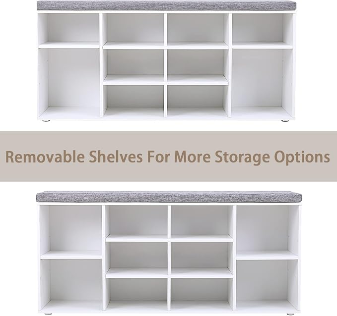 DINZI LVJ Shoe Storage Bench