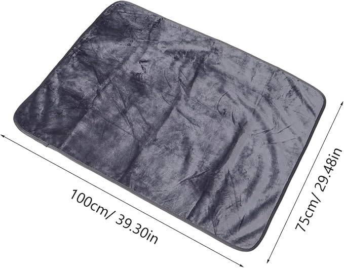 Hemoton Pet Blanket for Large Dogs Warm Cozy Reusable Sofa Bed Car Dog Throw Blanket