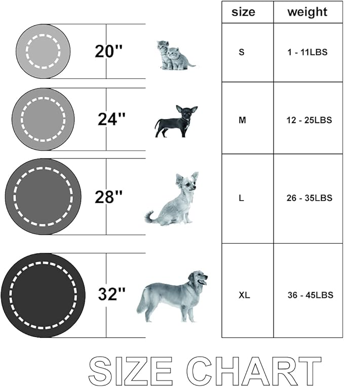 Dog Bed Large, Soft Round Cuddler Dog Beds Fluffy Plush Faux Fur Pet Beds, Anit-Anxiety Self-Warming Comfy (28", Deep Blue)