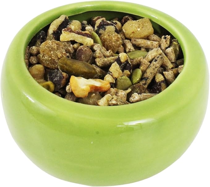 Exotic Nutrition Deluxe Squirrel Diet (2 lb.) - Staple Diet with High Protein Pellets for Captive Squirrels - Grey, Ground, Flying, and Chipmunks