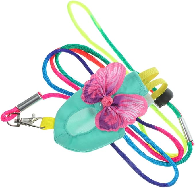 Bird Diapers Harness and Leash for Parrots Lightweight Comfortable Flight Clothes with Reusable Washable Cloth Material Cute Design for Cockatiel and Parakeet Diaper Flight Suit