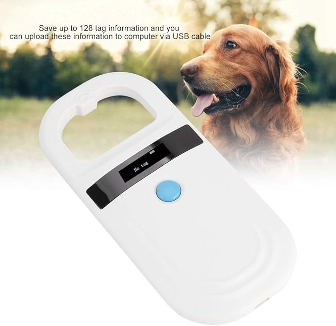 Microchip Scanner Reader Pet Universal Rechargeable Animal Chip Id Scanner Microchip and Accessories Scanner Pet Tag Scanner