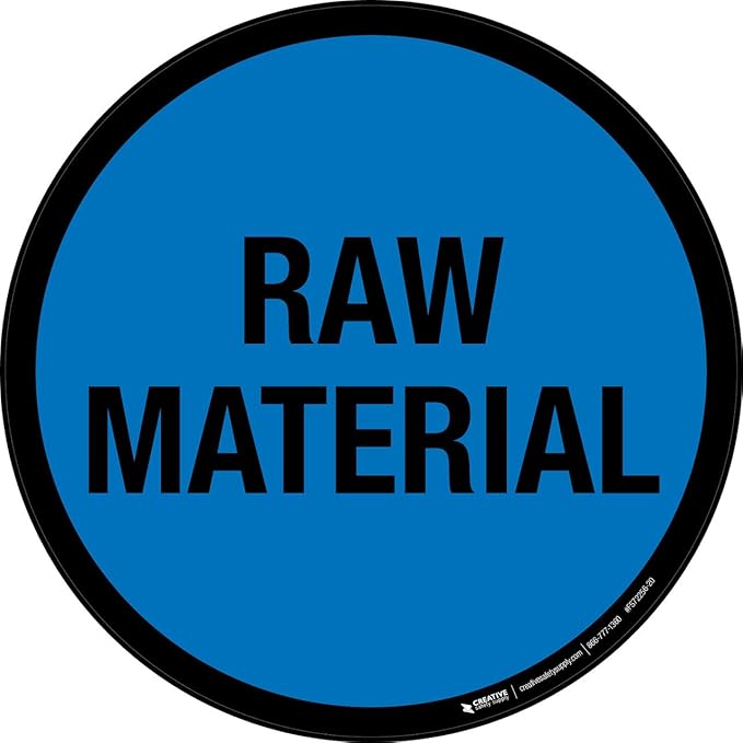 Raw Material - Floor Sign 48" x 48" - Permanent