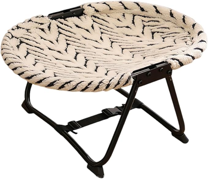 Elevated Pet Bed Furniture Lightweight Portable Gifts up Multifunctional Foldable Outdoor Accessory Pet Supplies, Cottons