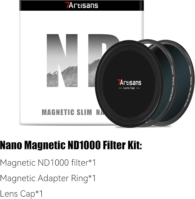 7artisans Nano Magnetic Filter UV Filter ND Light Reduction Filter/CPL