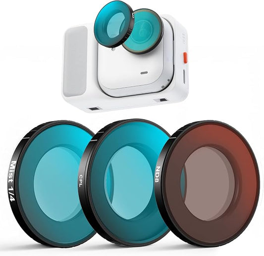 Haoge Filter Set for Insta360 GO Ultra, Includes CPL, and Screen Protector