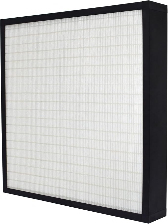 12x24x4 Mini-Pleat Synthetic Panel Air Filter – 4” – Box Plastic Frame – MERV