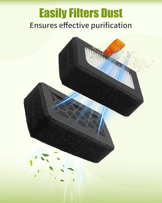 2PCS Air Filter Fit for Bambu Lab X1C X1 P1S 3D Printers,