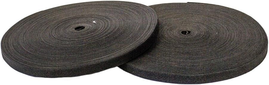 NavePoint 1/2 Inch Roll Hook and Loop Reusable Cable Ties Wraps Straps - 25M 82ft 3-pack