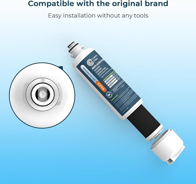 Crystala Filters Replacement for Bosch Ultra Clarity Pro Water Filter,