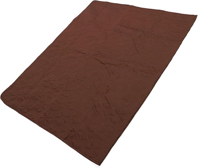 Waterproof Dog Bed Cover, Slip Pet Blanket Sofa Furniture Protector Brown 52x82in - Double Sided Protection, Non Slip Bottom, Ideal for Dog and Cat Owners (52x82inch)