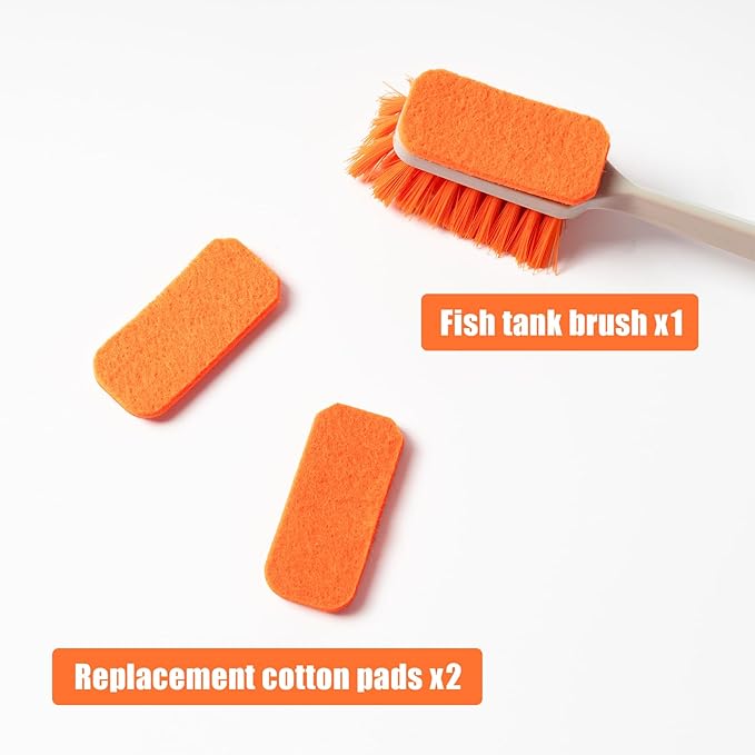1pcs Small Aquarium Cleaning Tool, Algae Scraper for Fish Tank, Aquarium Brush, Fish Tank Cleaner Adapted for Glass and Acrylic Aquariums